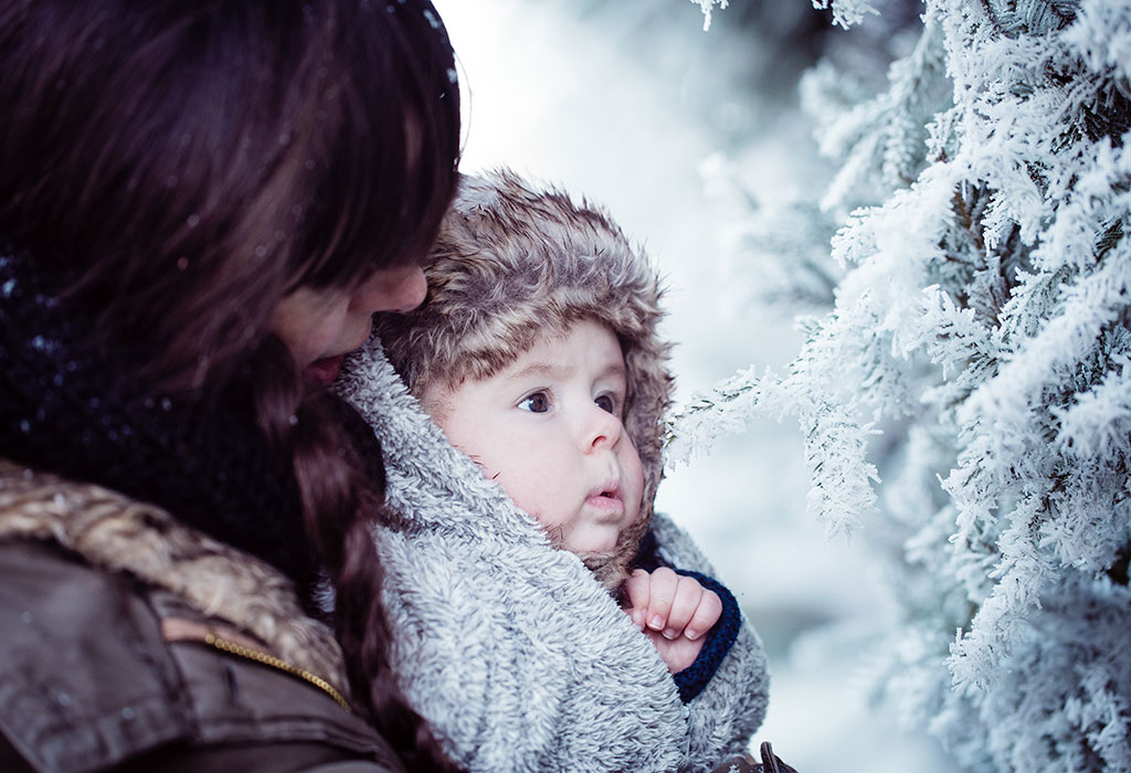 baby care in winter hindi