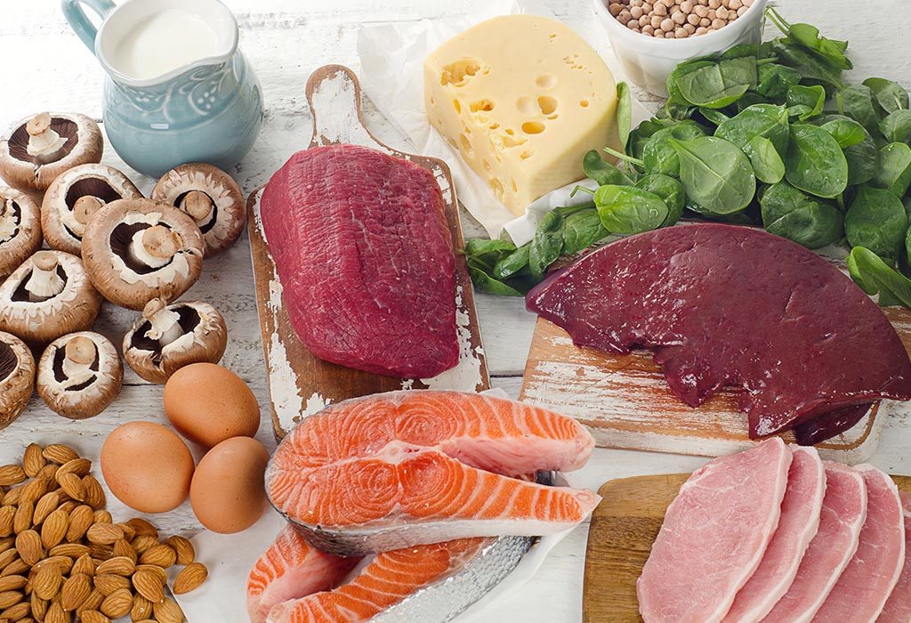 Foods rich in vitamin B2