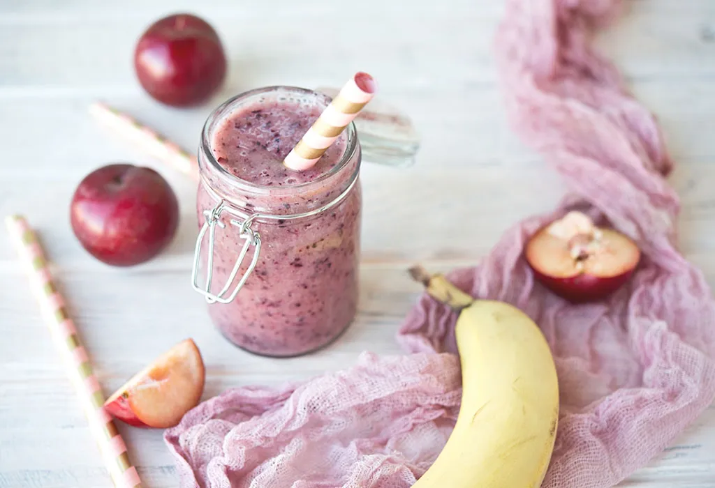 PEANUT BUTTER PRUNE SMOOTHIE