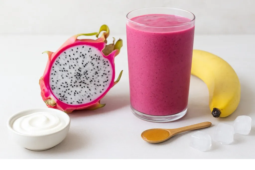Dragon Fruit and Banana Smoothie Dragon Fruit and Banana Smoothie