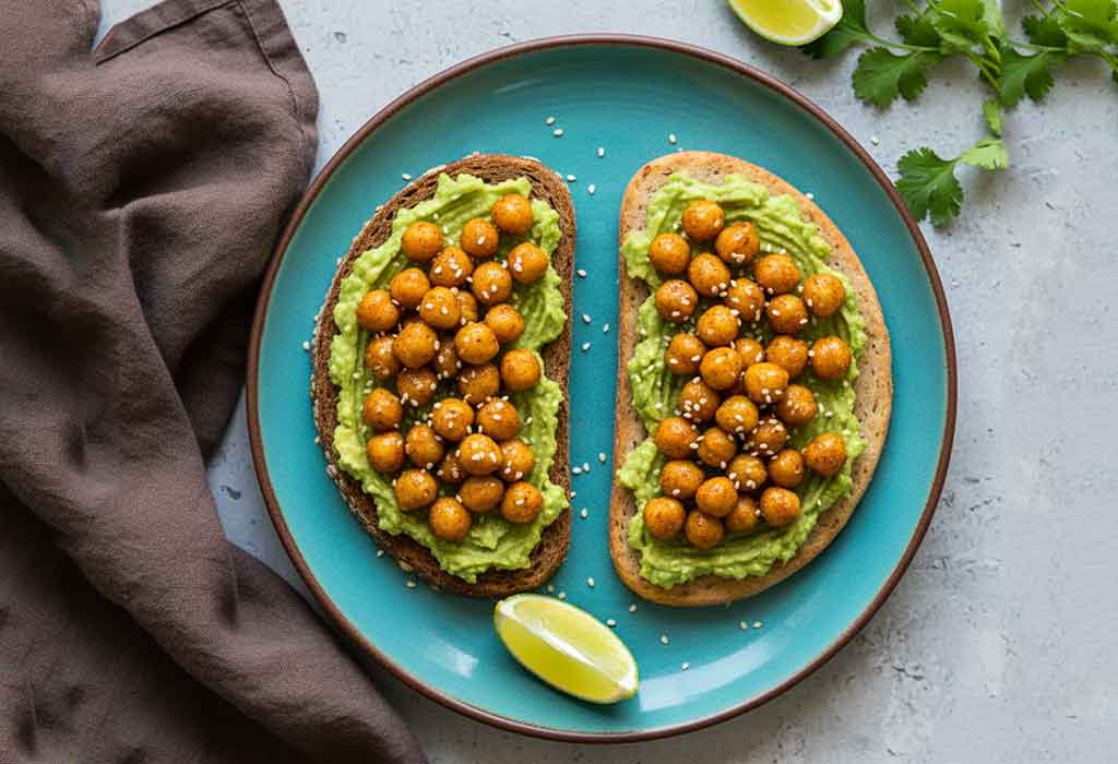 Chickpea & Avocado Toast