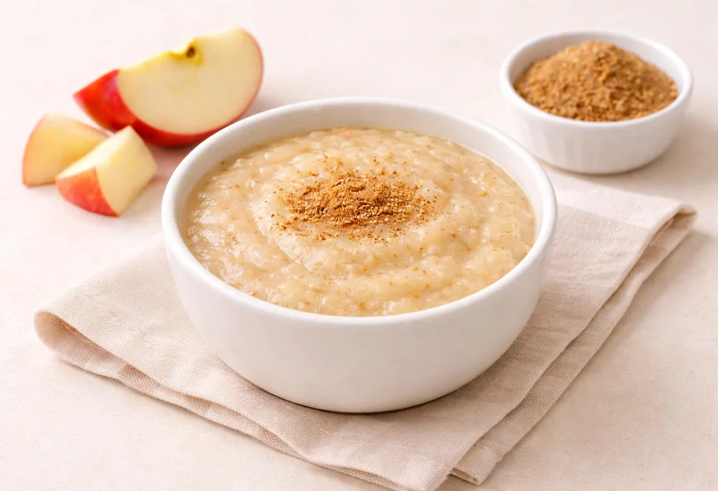 Flaxseed Apple Porridge Flaxseed Apple Porridge