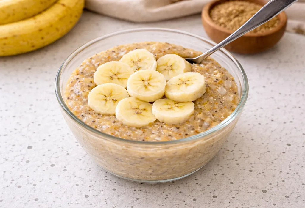 Soft Flaxseed Banana Mash Soft Flaxseed Banana Mash