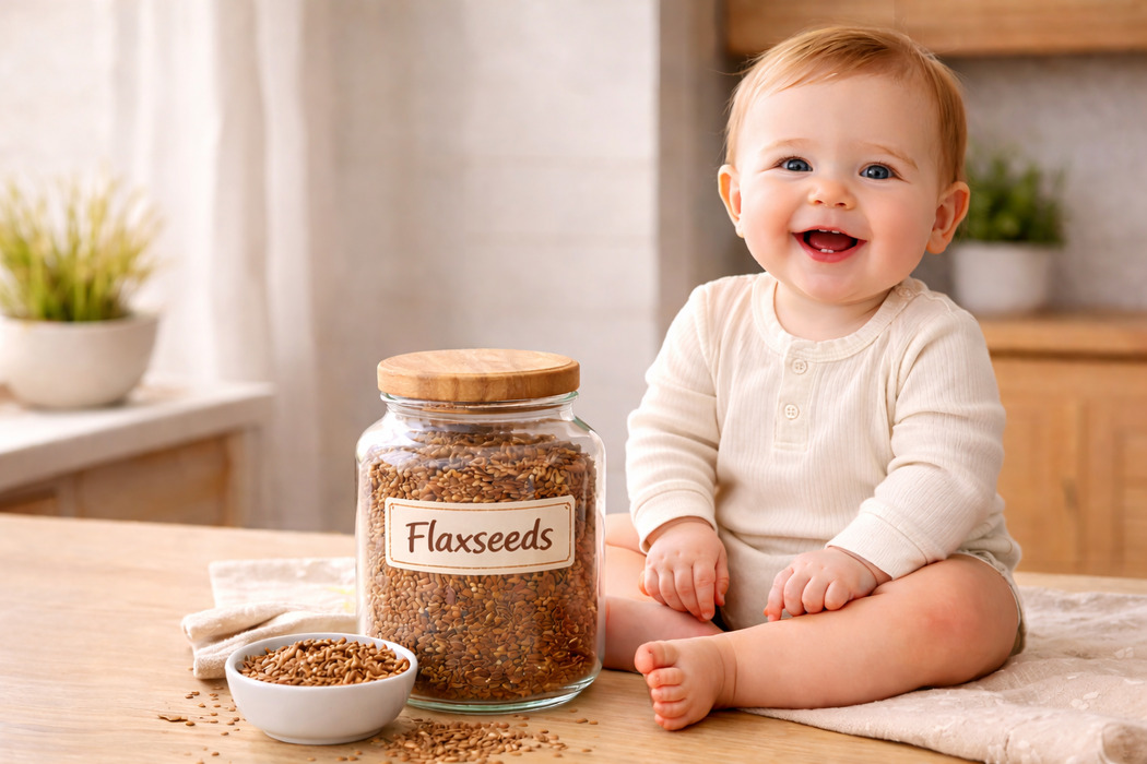 Flaxseeds for Babies and Kids: Benefits, Safety and Recipes