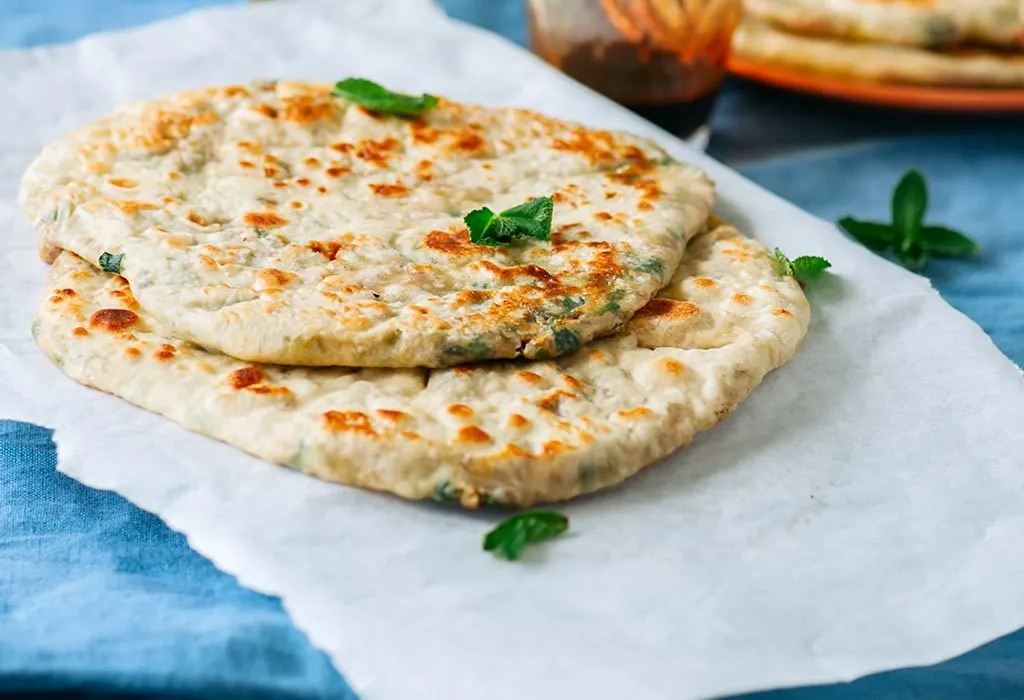Carrot Cheese Paratha