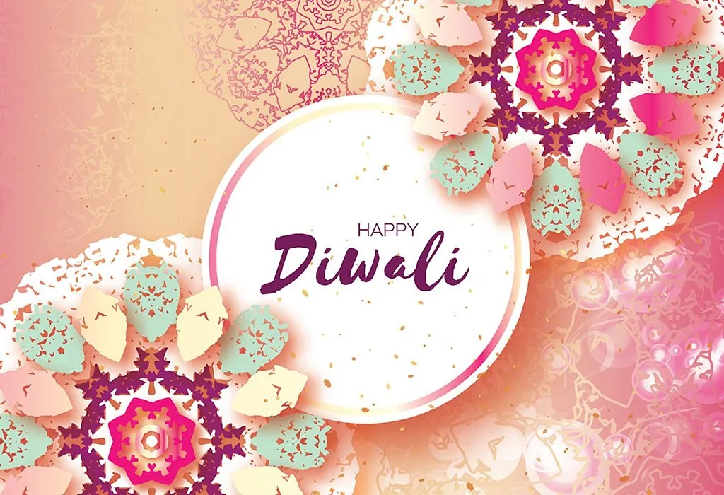 Origami Diwali decoration