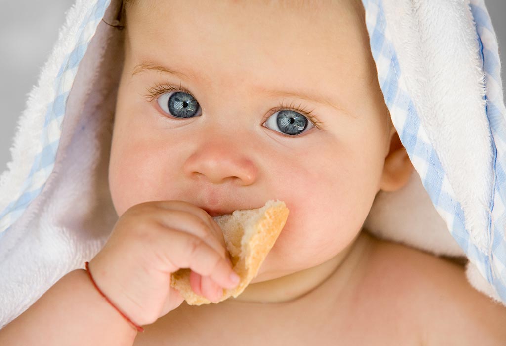 pão para bebés após 6 meses