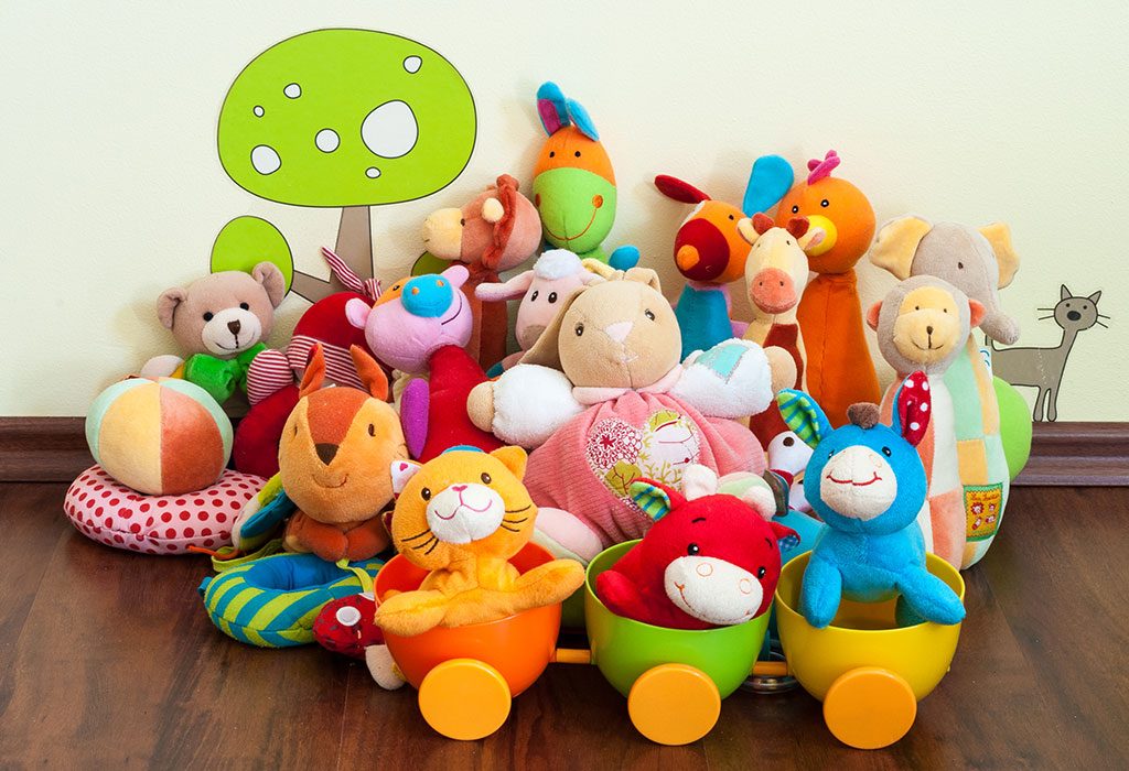 Soft toys for 1 year hot sale baby girl