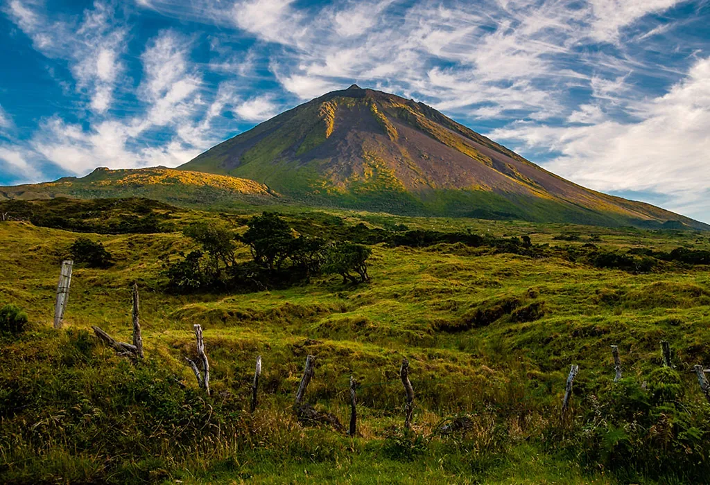 A dome mountain