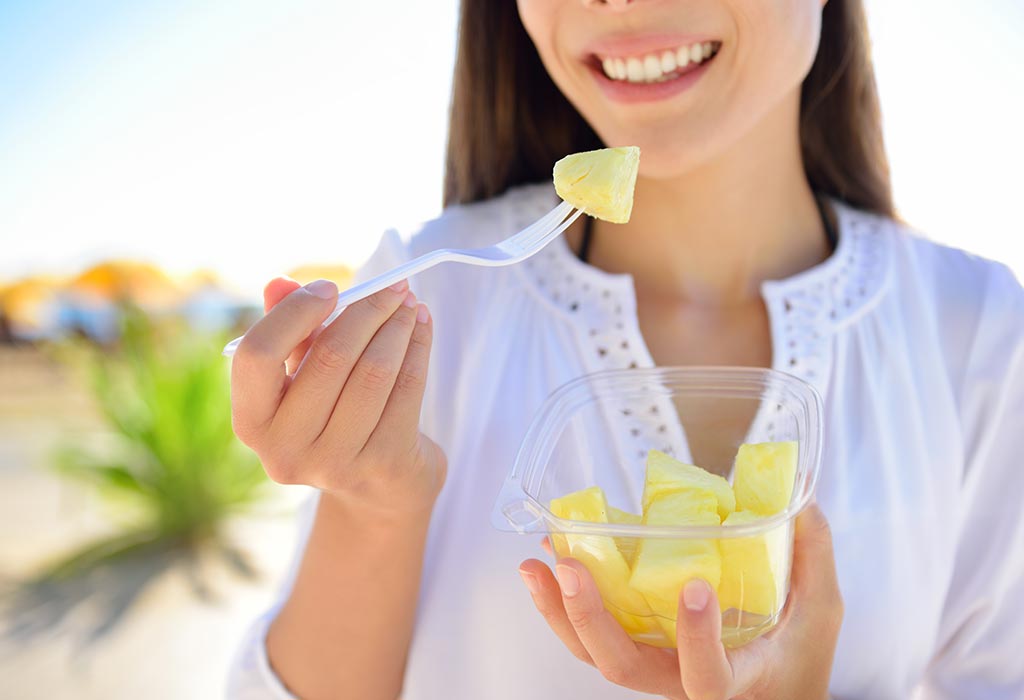 Benefits of Eating Pineapple for Nursing Moms