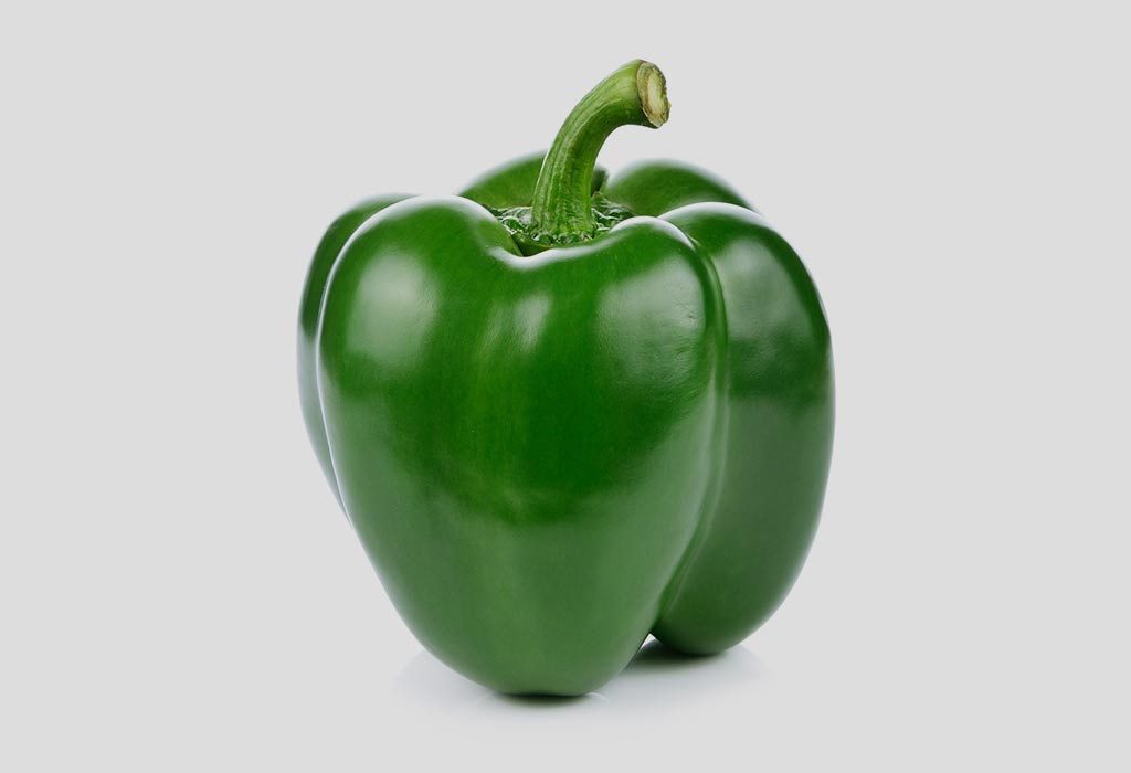 A baby at 18 weeks is as large as a bell pepper
