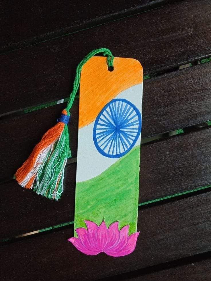  A Tricolour Bookmark
