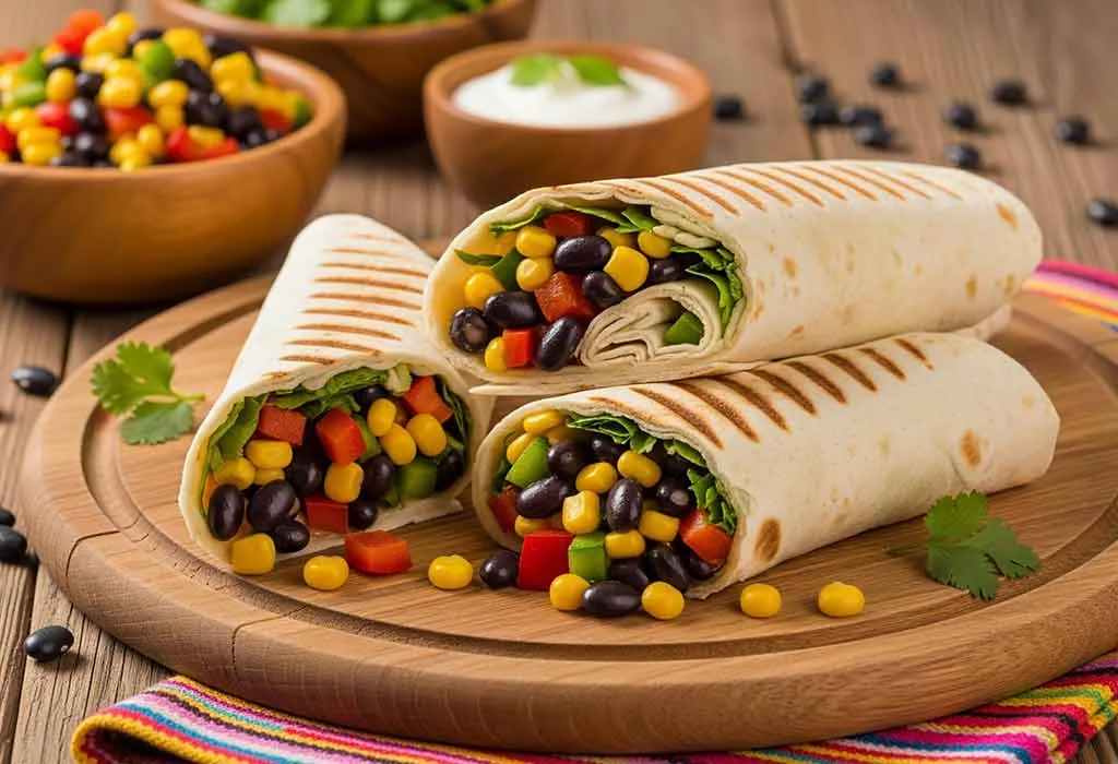 Black Bean Breakfast Burrito
