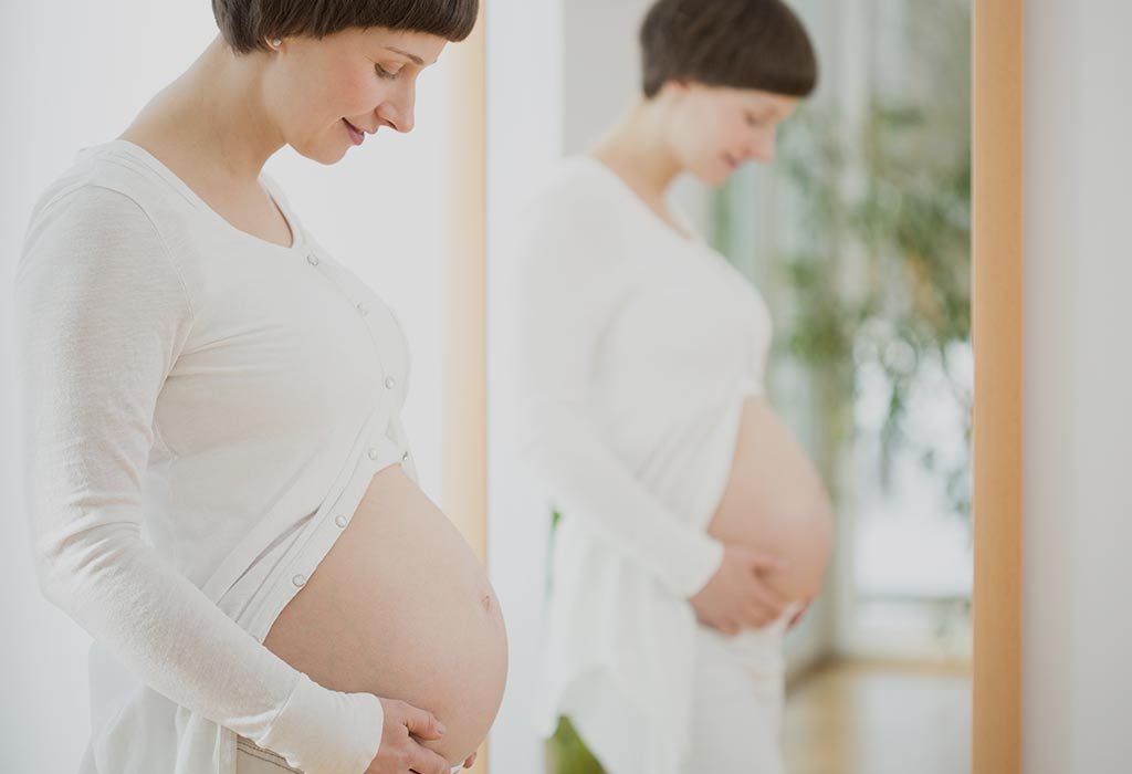 Twin Pregnancy Week 20 - baby bump