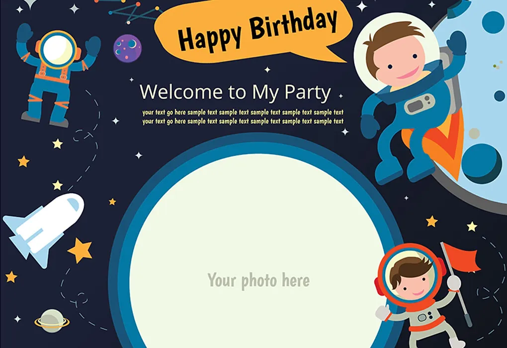 Email Invites for Birthday