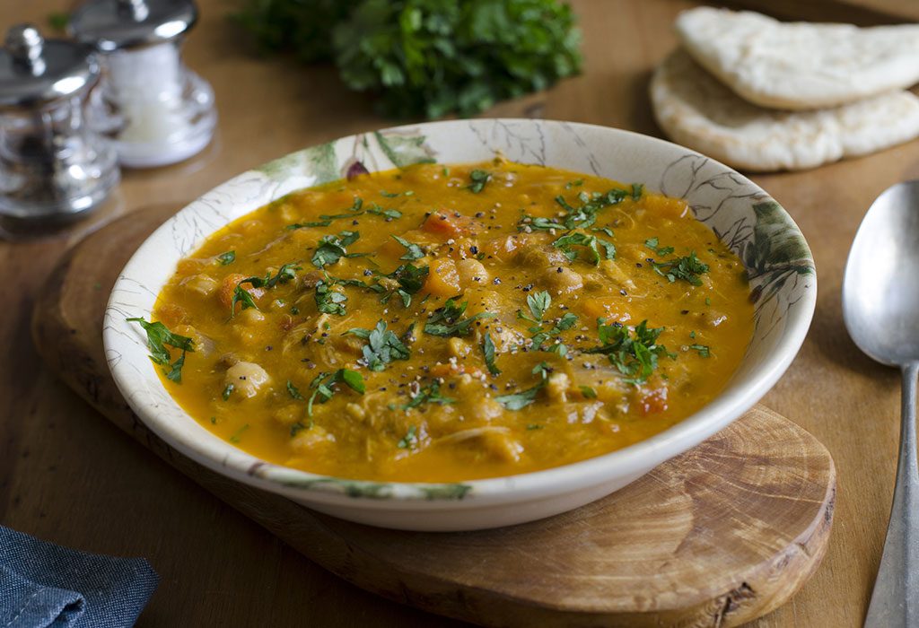 Moroccan chickpea soup