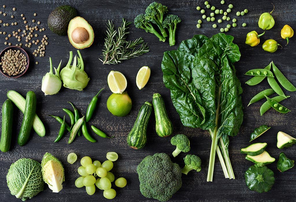 Twin Pregnancy at 29 weeks - green vegetables