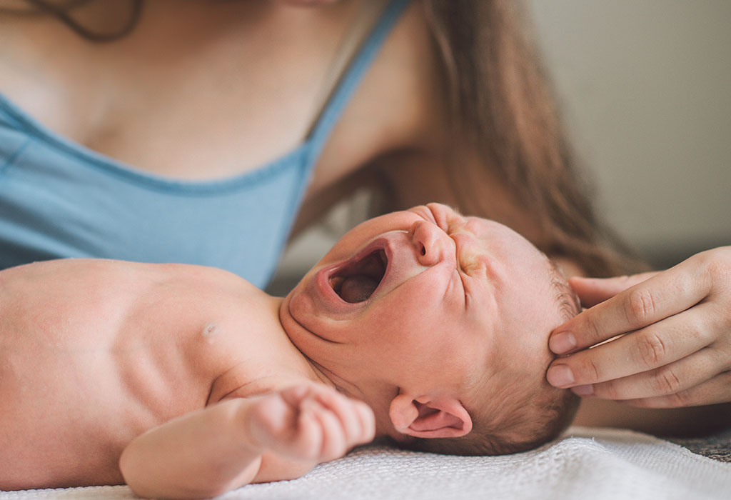 newborn gassy and uncomfortable