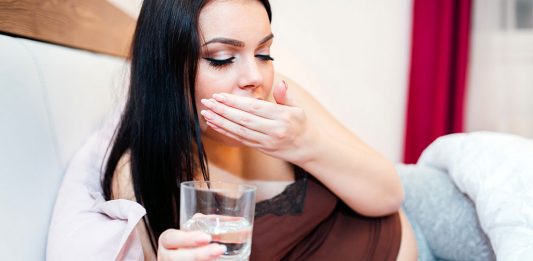 তৃতীয় ত্রৈমাসিকের বমি বমি ভাব