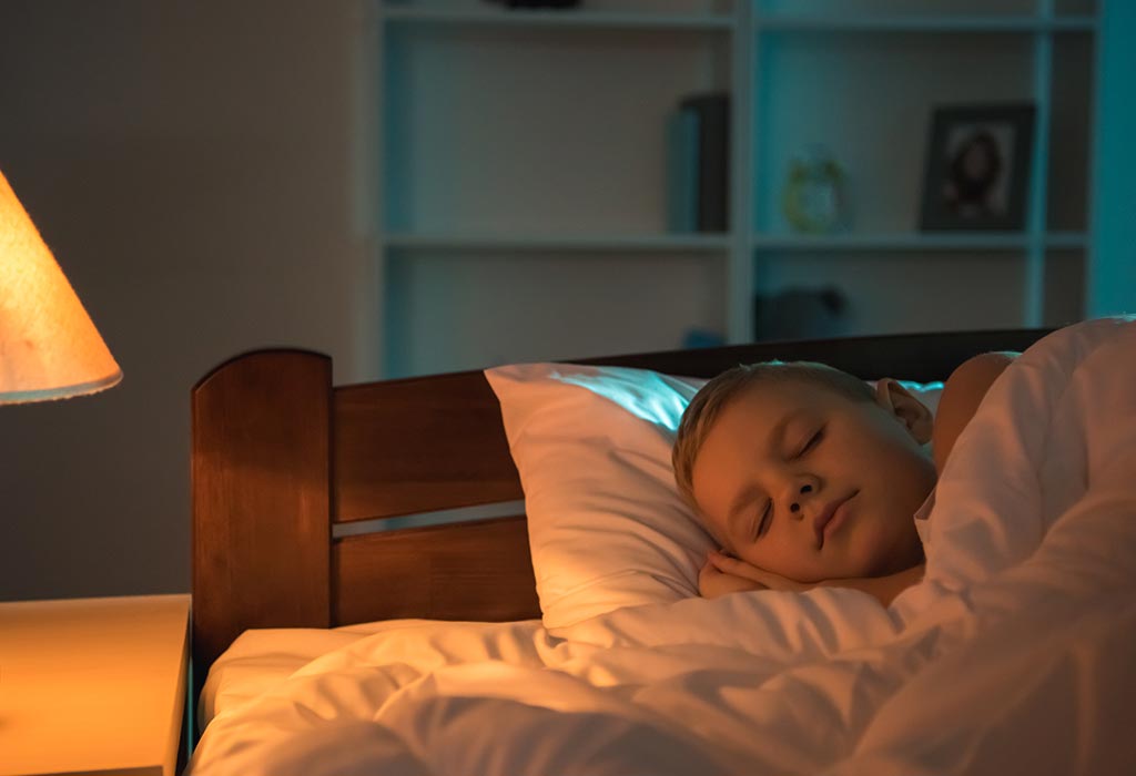 Baby sleeping outlet in own room