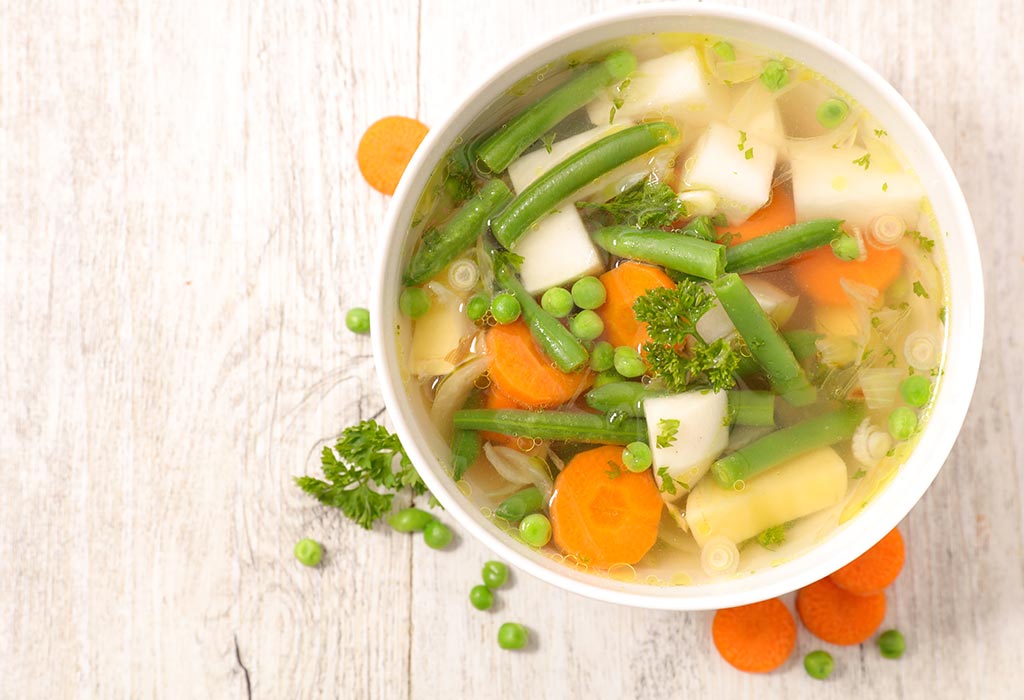 मिश्र भाज्यांचे सूप