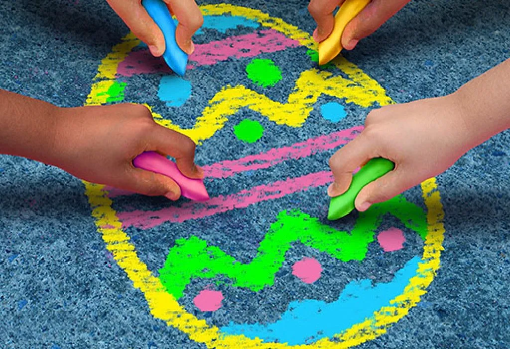 Easter Rangoli Easter Rangoli