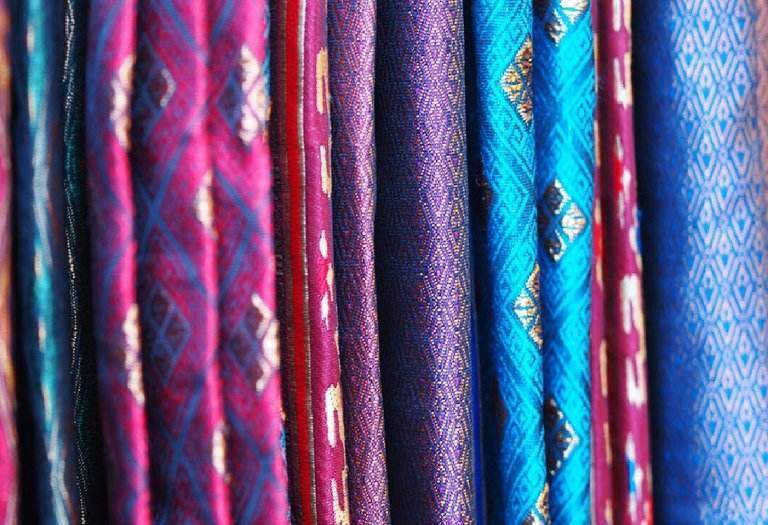 Indian Fabric Colour Chart