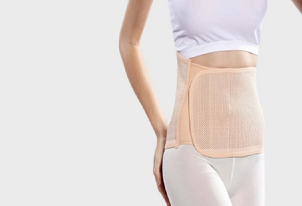 Postpartum Belly Band Wrap 3 in 1 Belt - C section Recovery Support Girdles  For Women - Post Delivery Tummy Bandit Corset Body Shaper Waist Shapewear-  Abdominal Binder Post Surgery Diastasis Recti : : Fashion