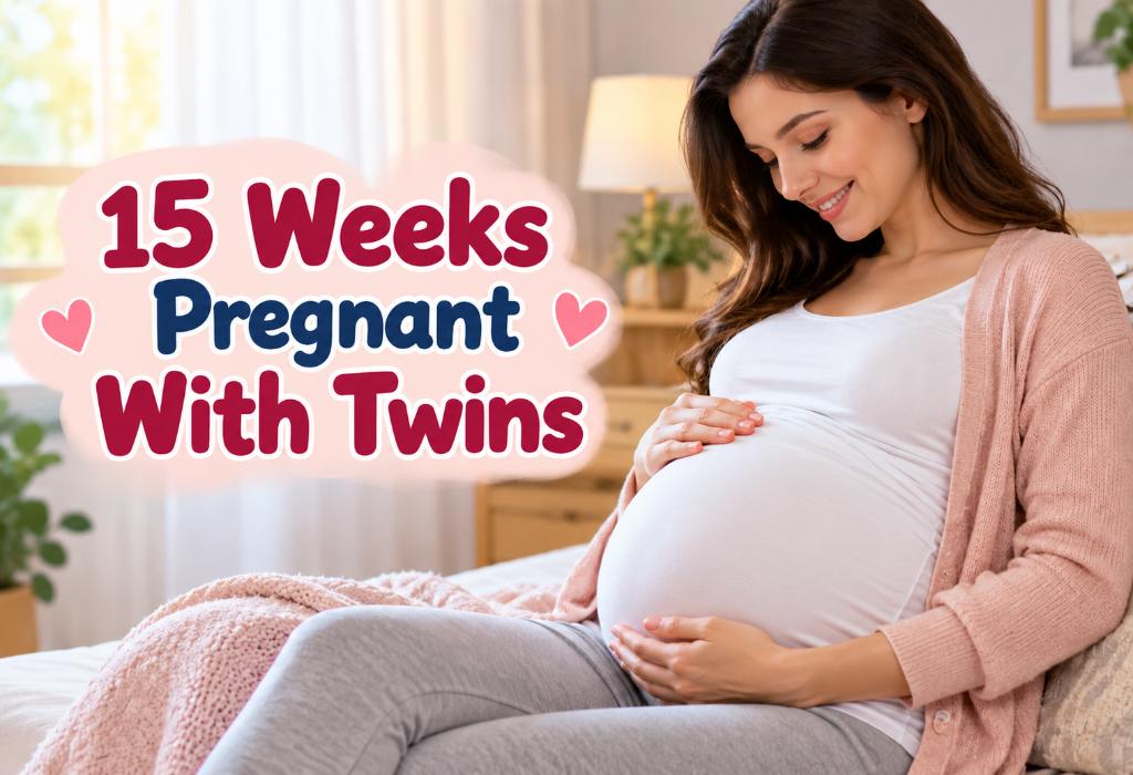 15 Weeks Pregnant With Twins: Symptoms, Baby Size & Ultrasound 15 Weeks Pregnant With Twins: Symptoms, Baby Size & Ultrasound