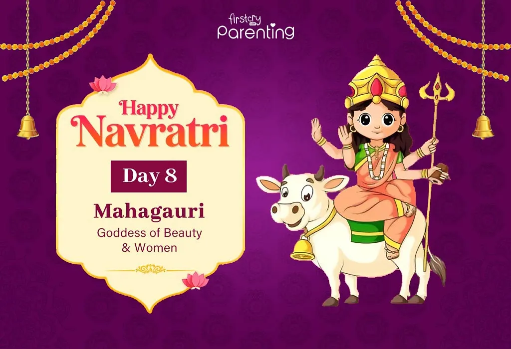 Day 8 - Mata Mahagauri Day 8 - Mata Mahagauri