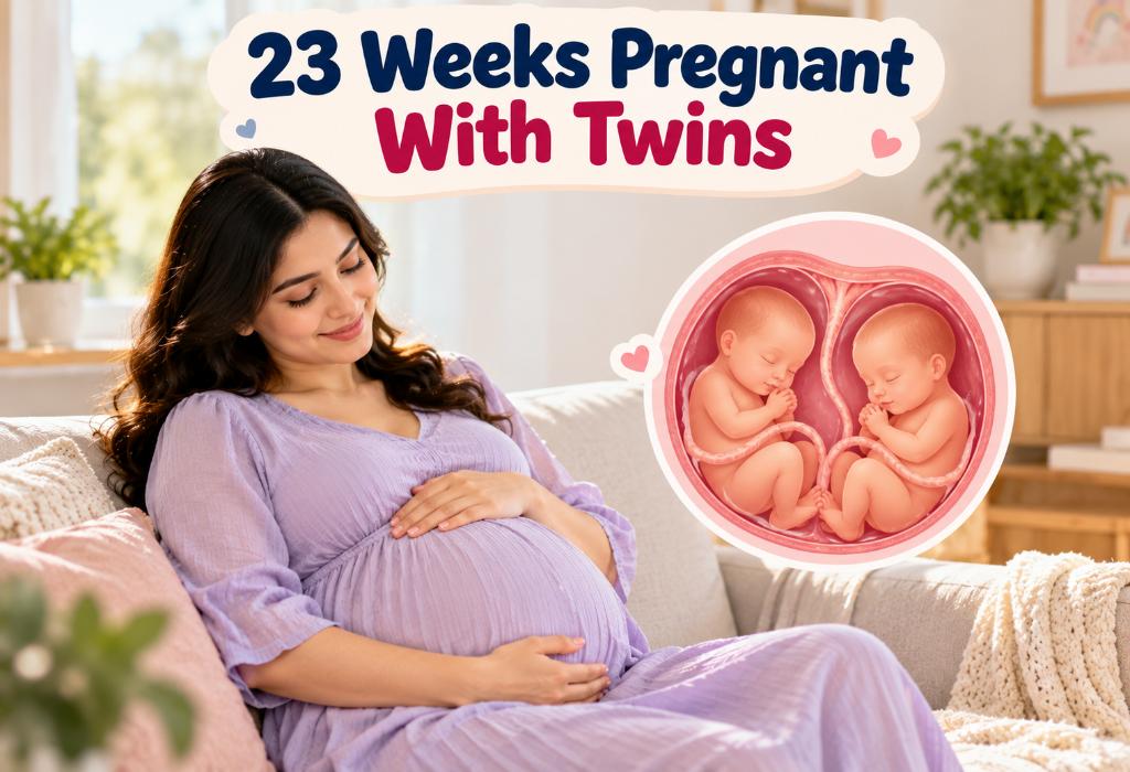 23 Weeks Pregnant With Twins – Symptoms, Baby Growth & Ultrasound 23 Weeks Pregnant With Twins – Symptoms, Baby Growth & Ultrasound