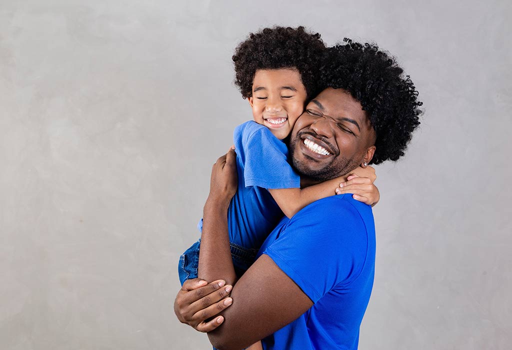 benefits of hugging kids