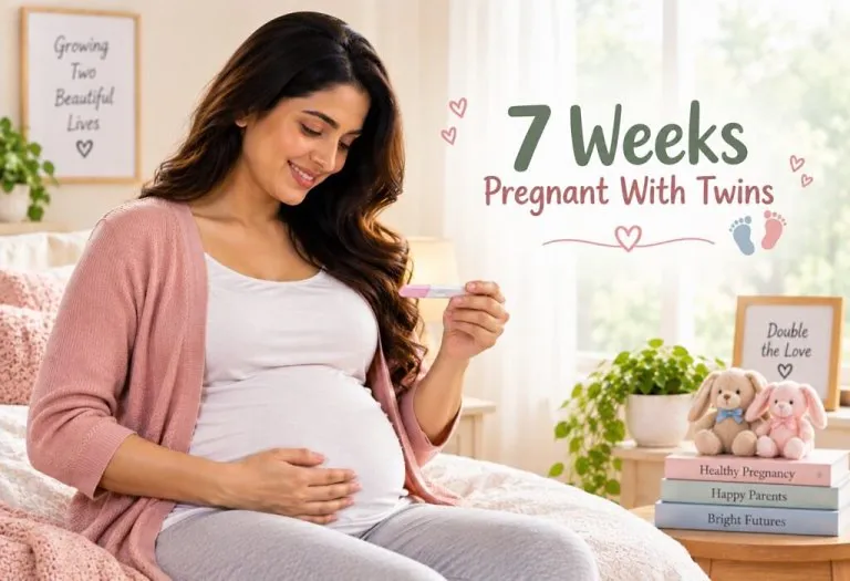 7 Weeks Pregnant With Twins - Belly Size, Symptoms, and Ultrasound