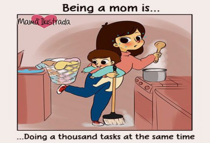 Beautiful Cartoons That Capture Your Experiences Of Being a Mom