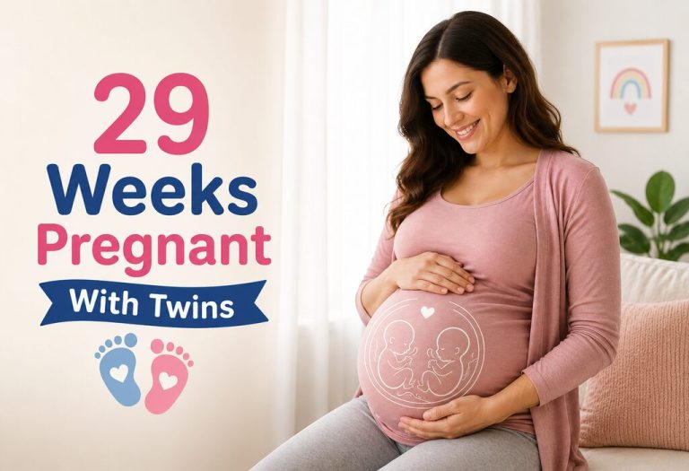 29 Weeks Pregnant With Twins: Symptoms, Body Changes & Baby Growth