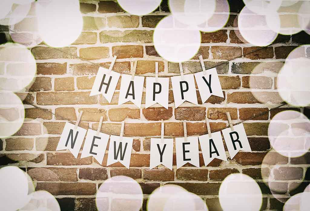 Happy New Year Garland