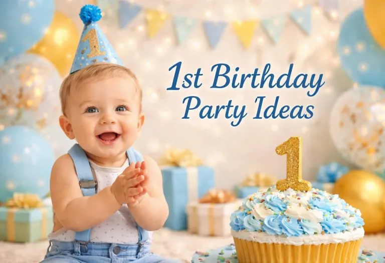 1st Birthday Party Ideas – Themes, Foods, Activities & More