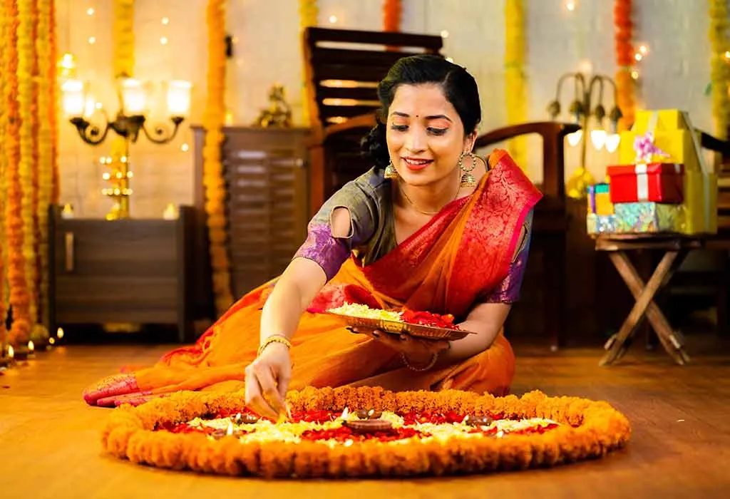 Make it Colourful With Rangoli