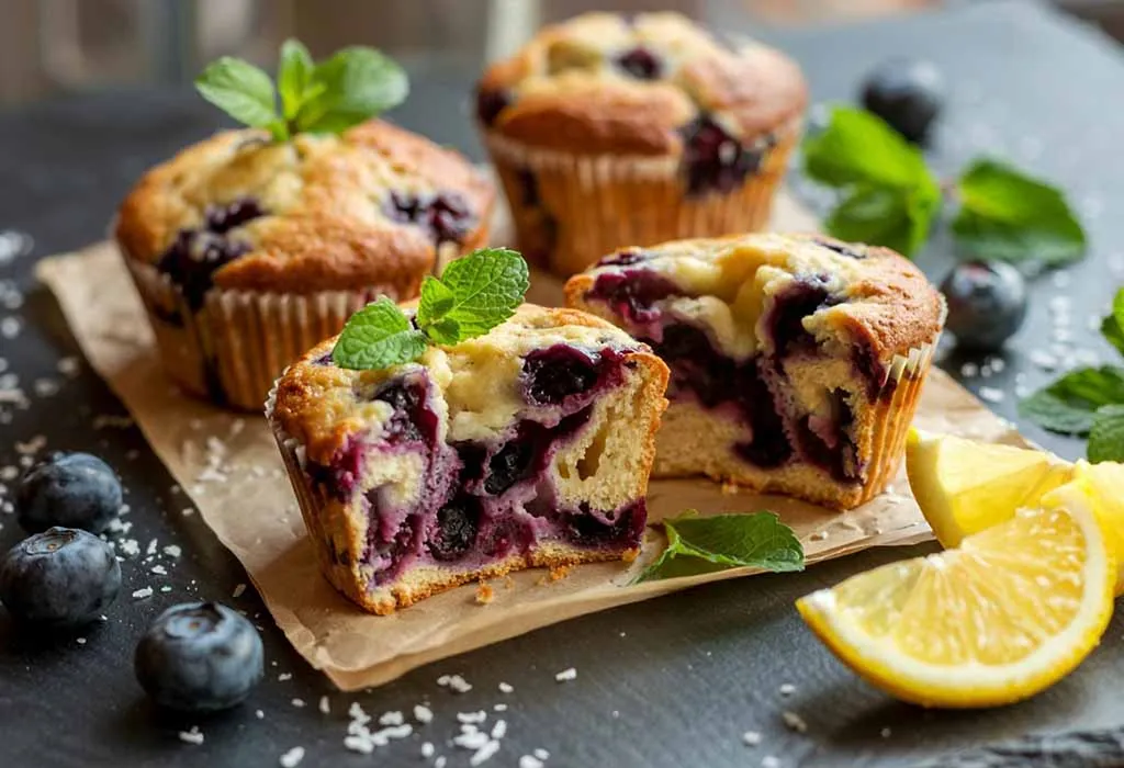 Lemon Blueberry Cupcakes