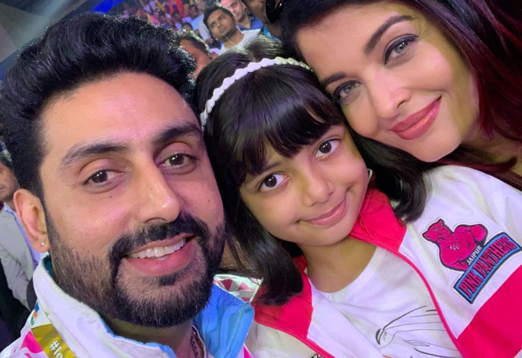 Aishwarya Rai, Abhishek Bachchan and Aaradhya all set for a family