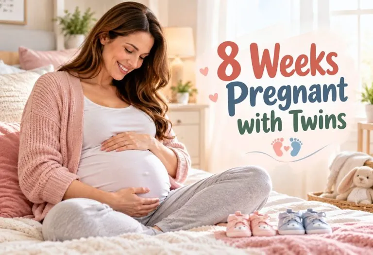 8 Weeks Pregnant With Twins - Signs, Body Changes & Ultrasound