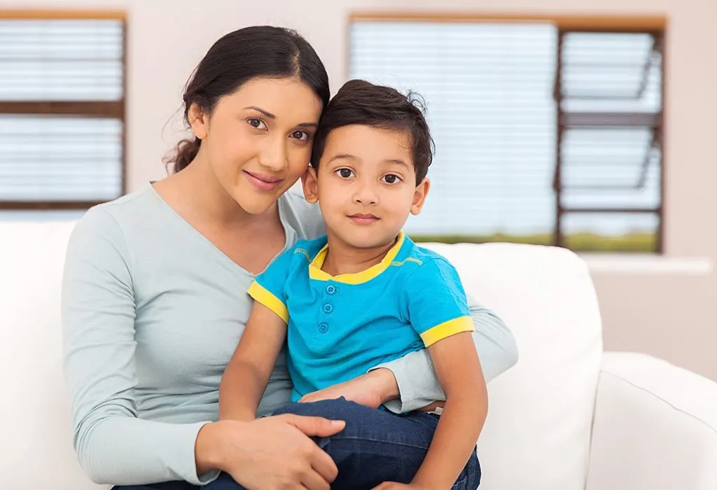 Mother and son