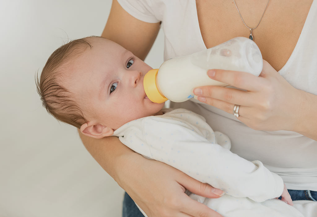 cow milk for newborn baby