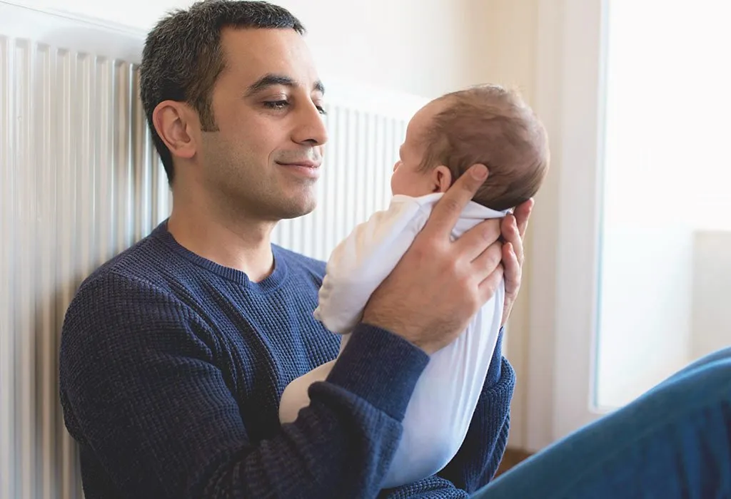 Father and baby