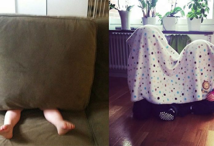 Little Kids Who Think They Are Hide and Seek Champions