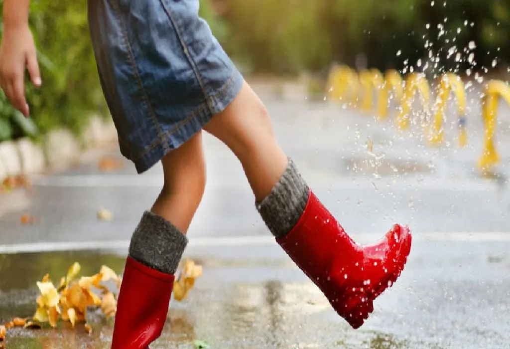 Children place rain on sale boots