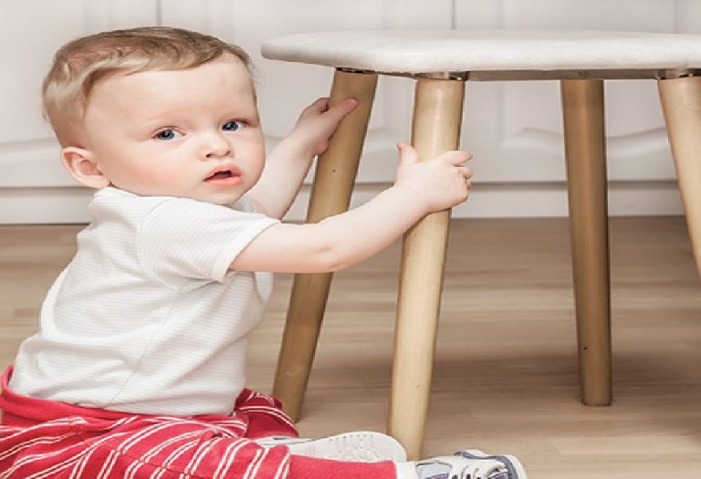When Toddlers Climb Onto Furniture