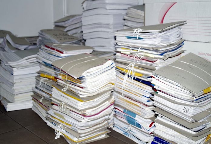 how to dump some of those important papers