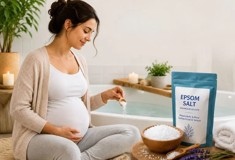 Epsom Salt Baths During Pregnancy: Are They Safe, Benefits and Precautions