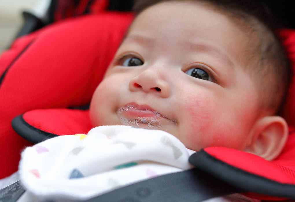 3-month-old-baby-drooling-and-blowing-bubbles-baby-viewer